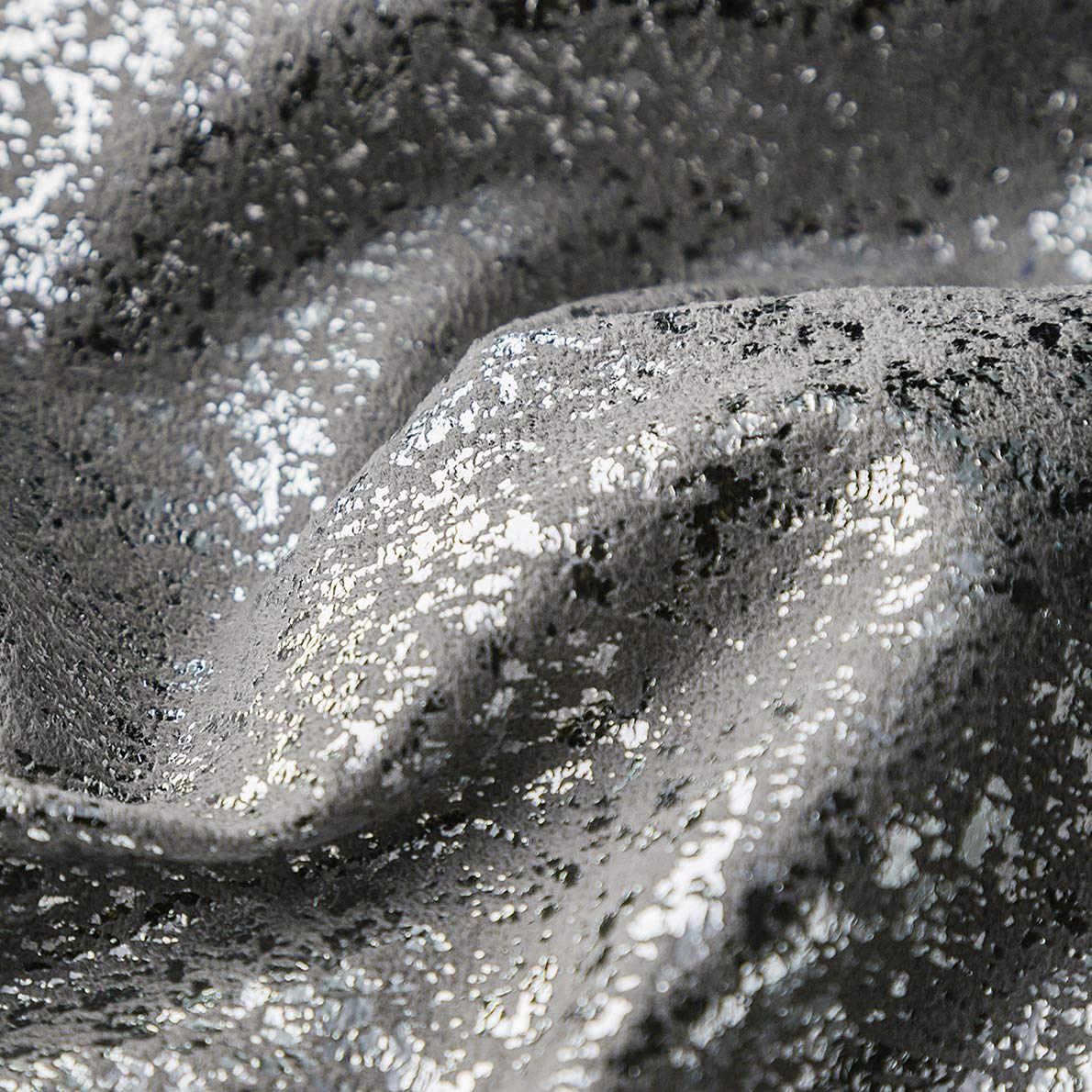 Xinrjojo 3 Pack 18 Inch Decorative Square Pillow Covers - Sparkling Silver Grey Starry Pattern for Sofa, Couch, Chair, Bedroom & Car Accessories | Home Decor & Comfort Enhancement