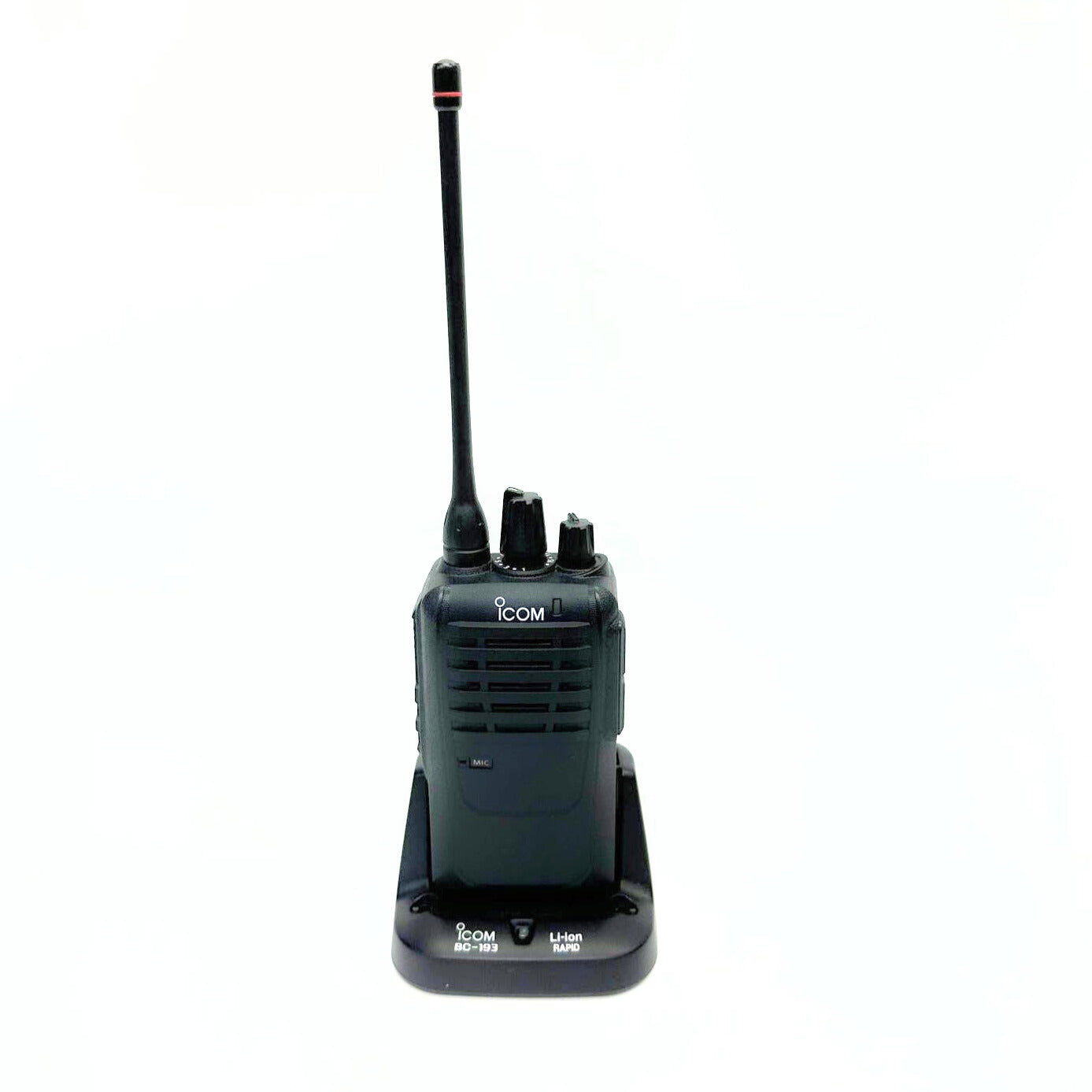 ICOM IC-F4001 Portable UHF Two-Way Radio - 5W Output, 400-470MHz, 16 Channels - Ideal for Construction, Security & Outdoor Adventures