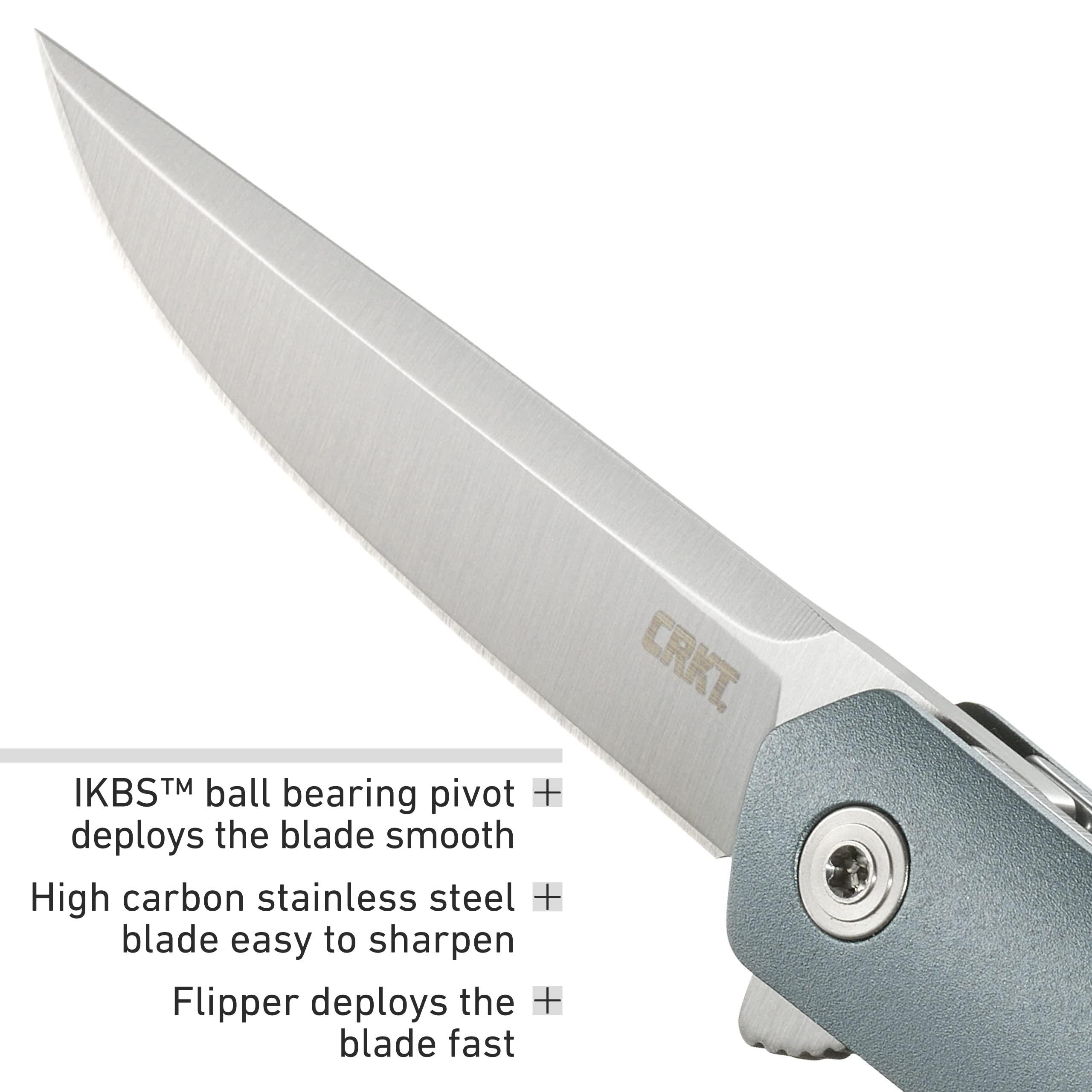 CRKT CEO Compact Folding Pocket Knife - EDC Everyday Carry, Office Use, Outdoor & Camping Utility Knife - Best Gift for Men & Professionals