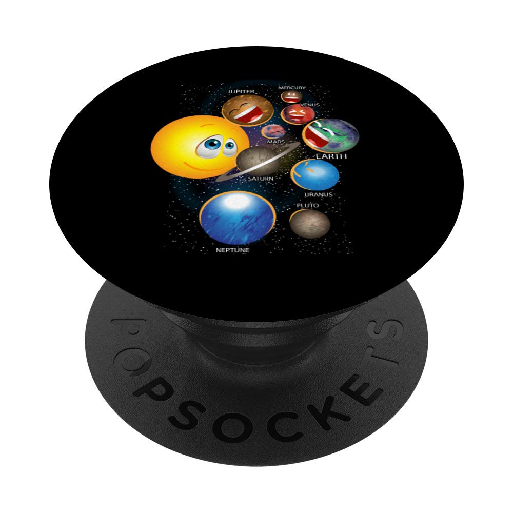 Solar System Planets PopSockets - Phone & Tablet Grip Stand for Kids & Toddlers | Perfect for School, Travel & STEM Learning