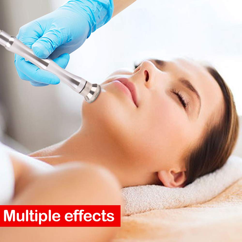 Professional Diamond Microdermabrasion Machine for Face - 65-68cmHg Suction Power, At-Home Facial Care & Skin Exfoliation Tool - Perfect for Anti-Aging, Blackhead Removal & Glowing Skin