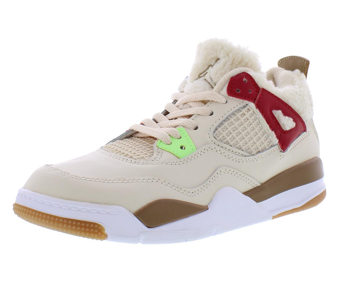 Air Jordan 4 Retro Men's Basketball Shoes - White/Cement Grey (308497-106) | Classic Sneakers for Streetwear & Sports