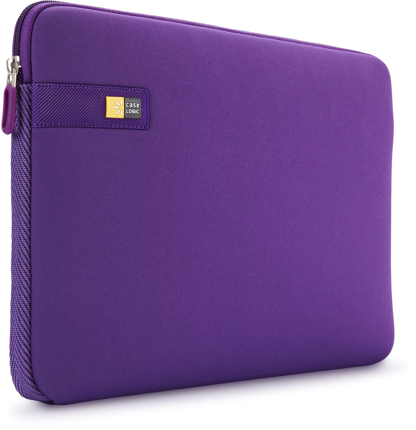 Case Logic Laptop Sleeve 15-16 Inch - Protective Neoprene Sleeve with Padded Interior for MacBook Pro, Dell XPS, HP Envy - Lightweight & Water-Resistant (Purple, LAPS-116PU) - Perfect for Work, School & Travel