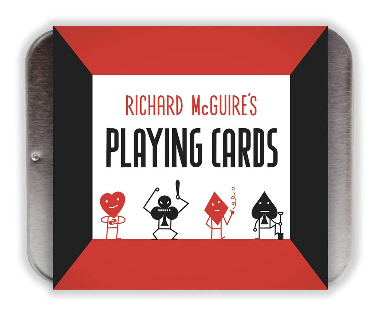 Chronicle Books Richard McGuire's Playing Cards - Unique Art Deck for Card Games, Magic Tricks & Collectors - Perfect for Poker, Bridge & Gifts