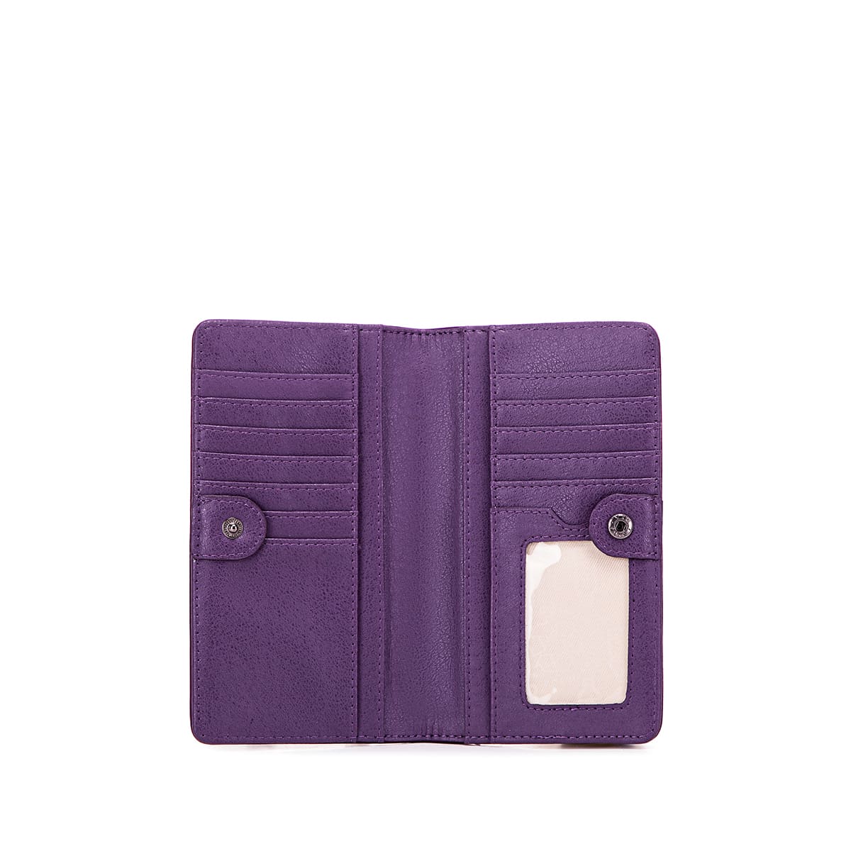 Sophie Wallet in Plum - Stylish & Compact Women's Leather Wallet for Everyday Use, Travel & Gifting