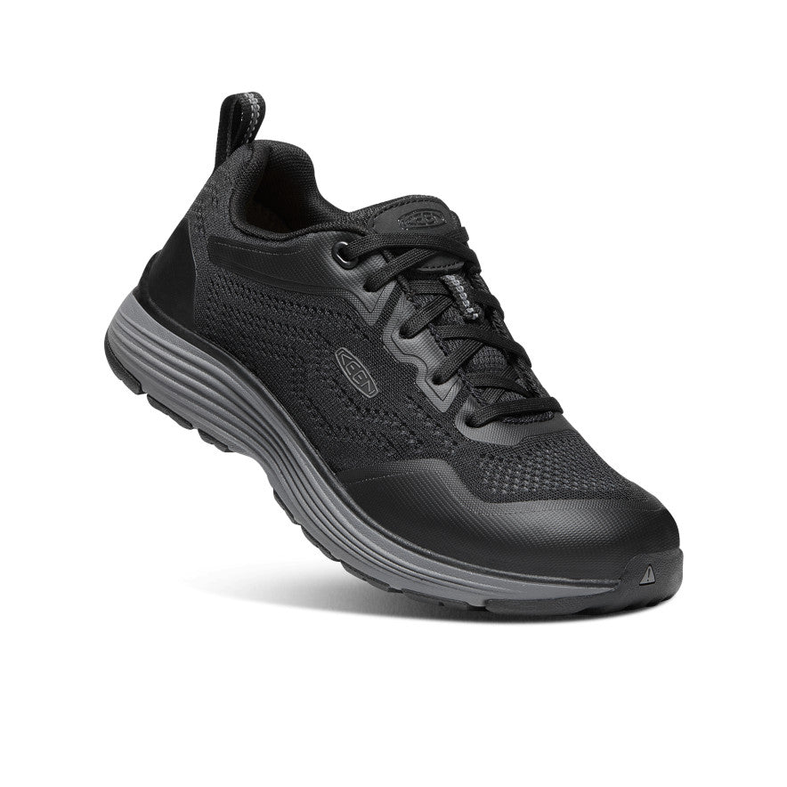 Women's Sparta 2 ESD Soft Toe Work Shoes - Steel Grey & Black | Slip Resistant Safety Shoes for Women | Perfect for Warehouse, Factory & Industrial Work