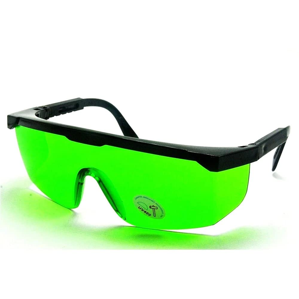 4-Pack OD4+ 200nm-450nm Laser Safety Glasses - Protective Goggles for 405nm, 445nm, 450nm Blue Lasers | Eye Protection for Labs, DIY Projects & Laser Engraving