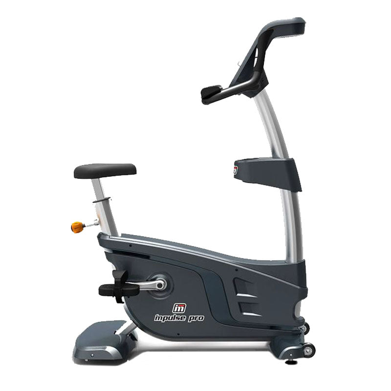 Impulse RU500 Commercial Upright Exercise Bike for Home Gym - Heavy Duty Indoor Cycling Bike with LCD Monitor & Adjustable Seat - Perfect for Cardio Workouts, Weight Loss & Fitness Training