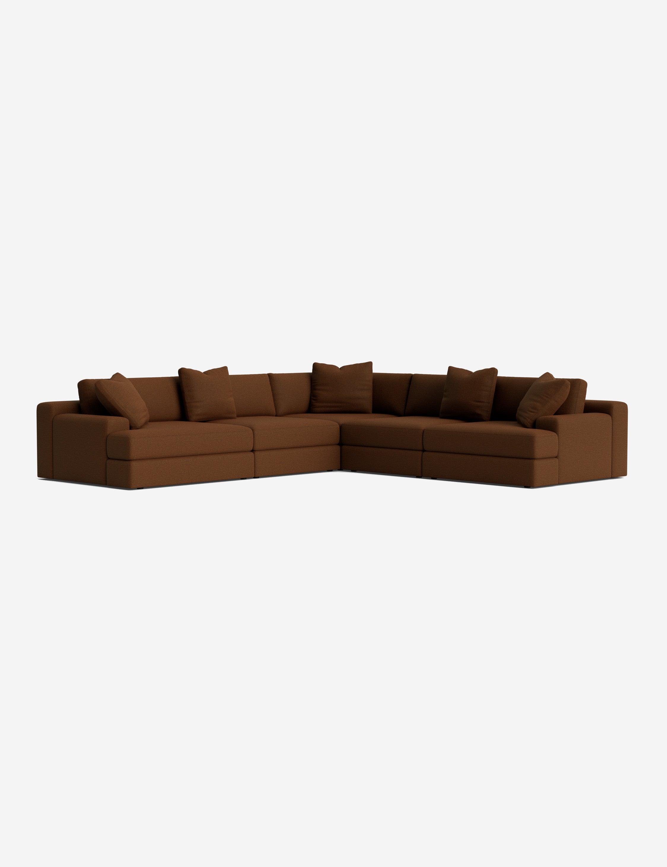 Felton Corner Sectional Sofa - Modern L-Shaped Couch with Storage Chaise for Small Spaces | Perfect for Living Room, Apartment & Home Theater Comfort