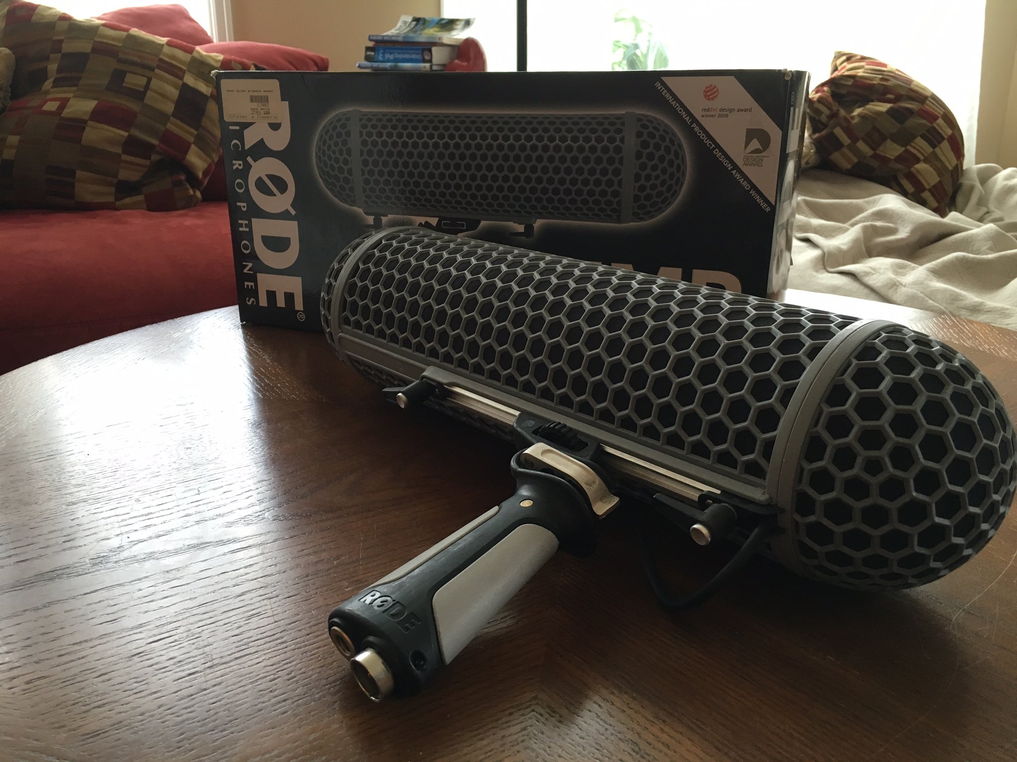 Professional Rode Blimp Windshield & Rycote Shock Mount Kit for Shotgun Microphones - Perfect for Outdoor Filmmaking, Vlogging, and Field Recording