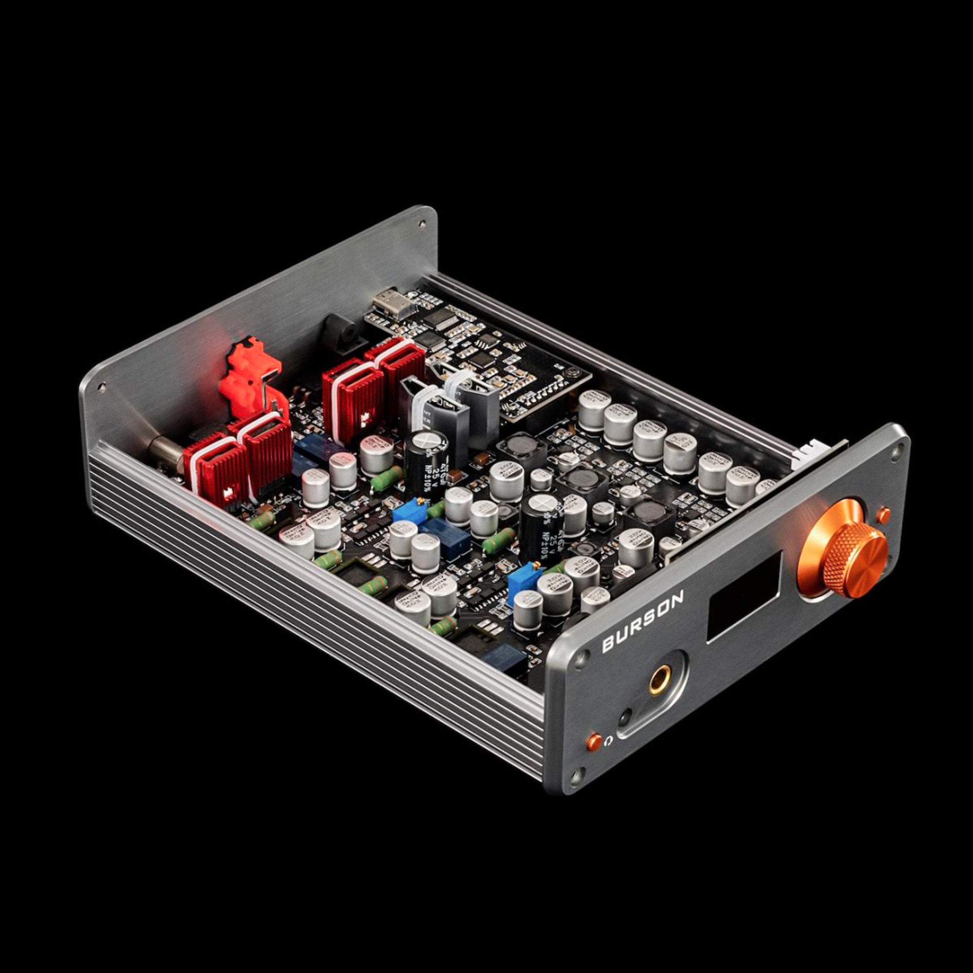 Burson Audio Playmate 3 Headphone Amplifier & DAC - High Fidelity Audio for Home Studio, Gaming & Music Listening