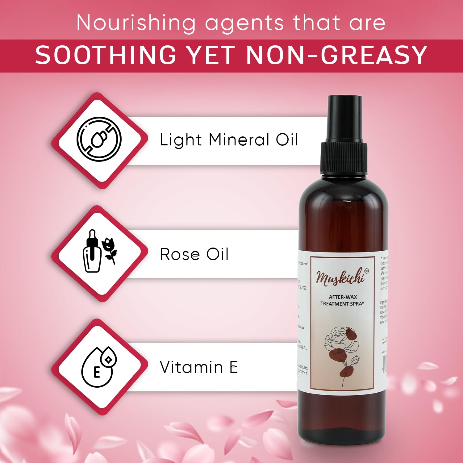 **MUSKICHI Pre Wax Gel & After Wax Gel Set - 200ml Each with Natural Rose & Tea Tree Oil Extracts | Hydrating & Skin Softening Pre-Wax Treatment | Paraben-Free, Chemical-Free (Pack of 2) | Ideal for Waxing, Hair Removal & Smooth Skin Care**