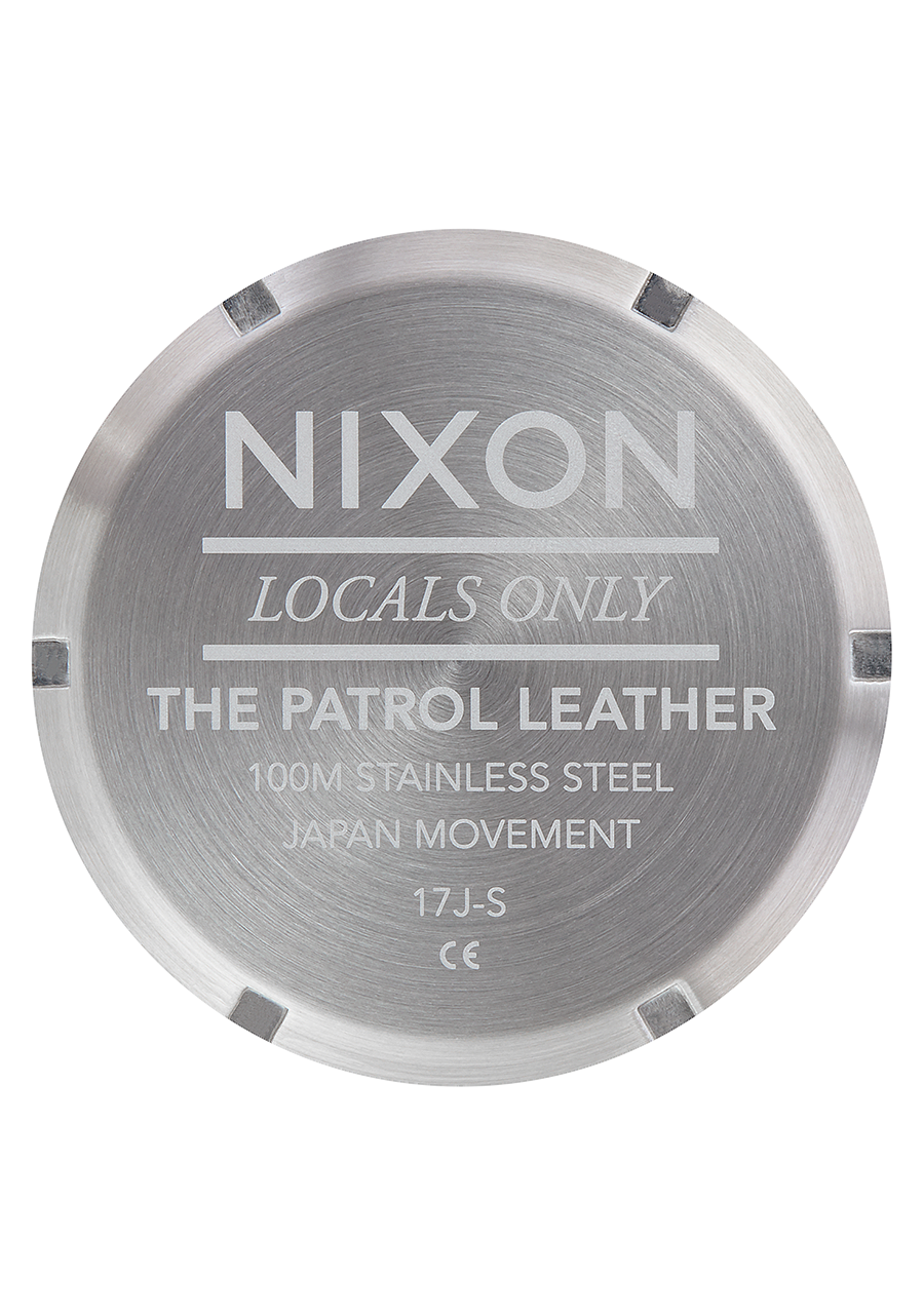 Premium Patrol Leather Belt - Silver & Brown Genuine Leather for Men - Perfect for Casual Wear, Office & Outdoor Adventures