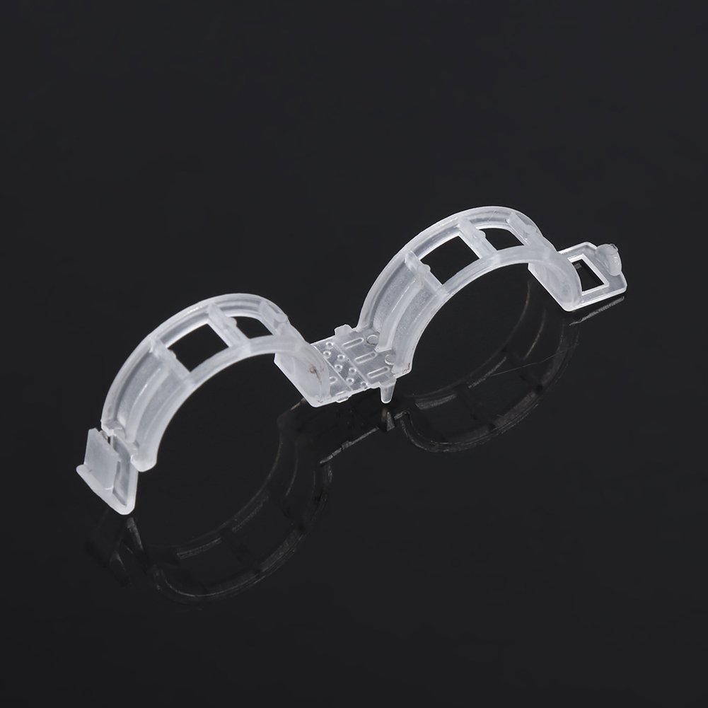 100pcs Plant Grafting Clips - Strong Plastic Vine Clamps for Tomato, Orchid, Flower & Vegetable Support - Perfect for Vertical Growth in Gardens, Greenhouses & Indoor Plant Care
