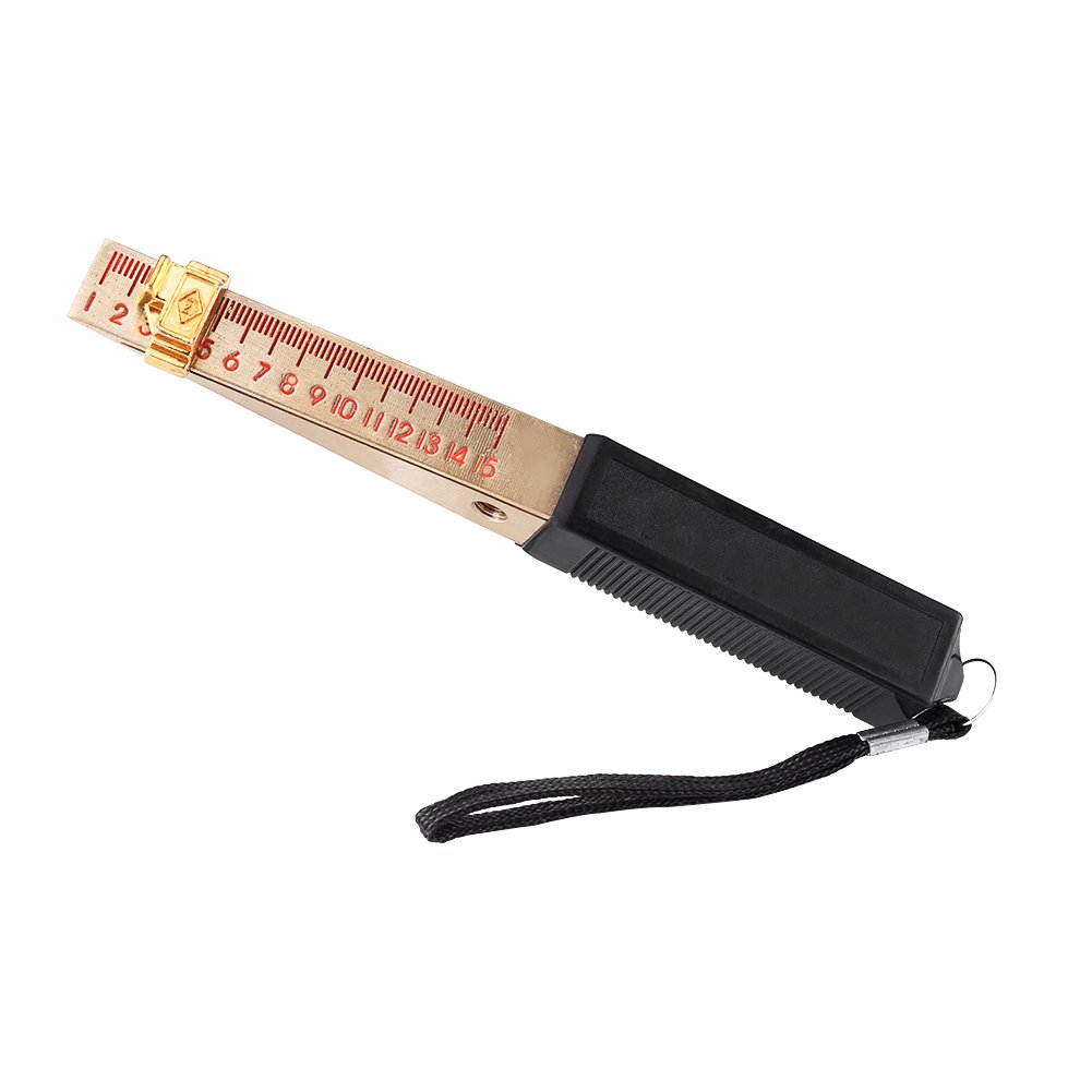 1-15mm Wedge Gauge Flatness Measurement Tool - Precision Vernier Thickness Gauge for Engineering Inspections (0.2mm Accuracy) | Ideal for Metalworking, Automotive, and Quality Control Applications
