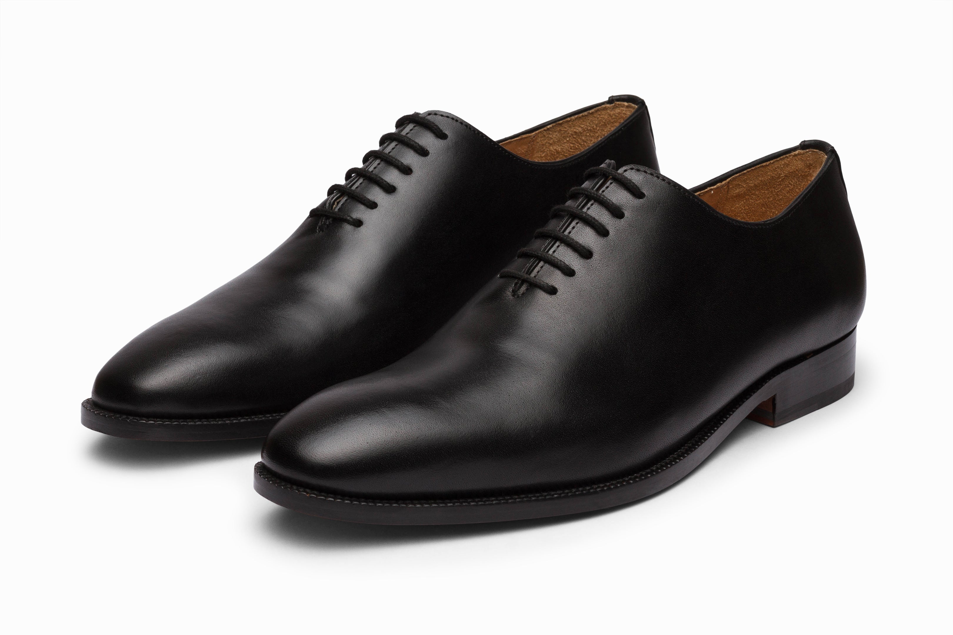 Premium Black Wholecut Oxford Dress Shoes for Men - Classic Formal & Business Attire - Perfect for Weddings, Office & Special Occasions