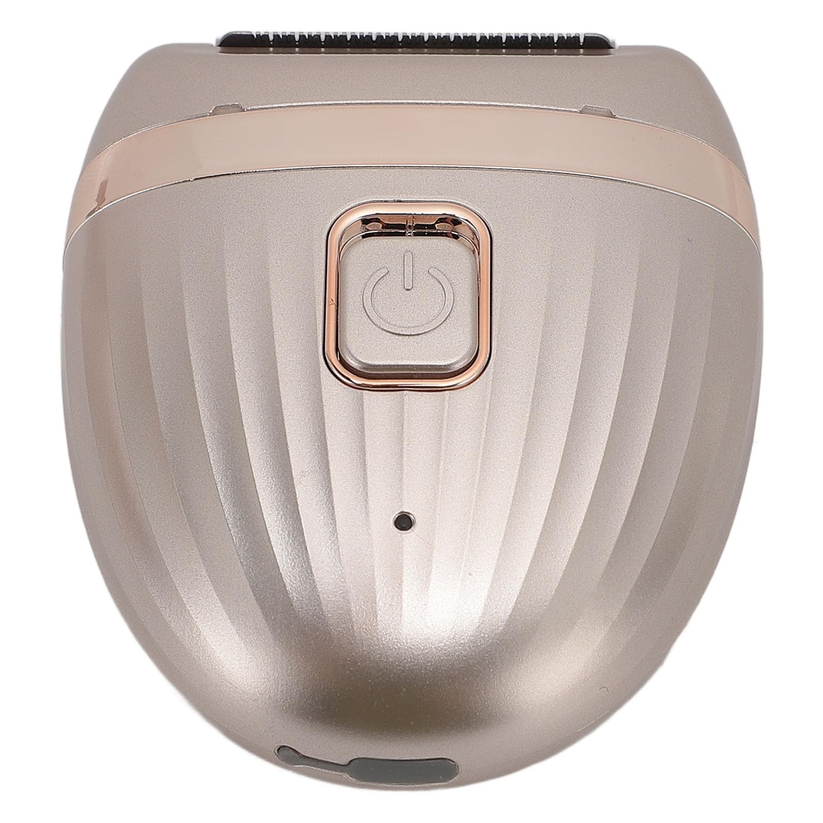Painless Electric Women's Hair Trimmer & Remover - Waterproof & Easy to Clean for Smooth Skin - Gold (Perfect for Bikini Line, Legs & Underarms at Home)
