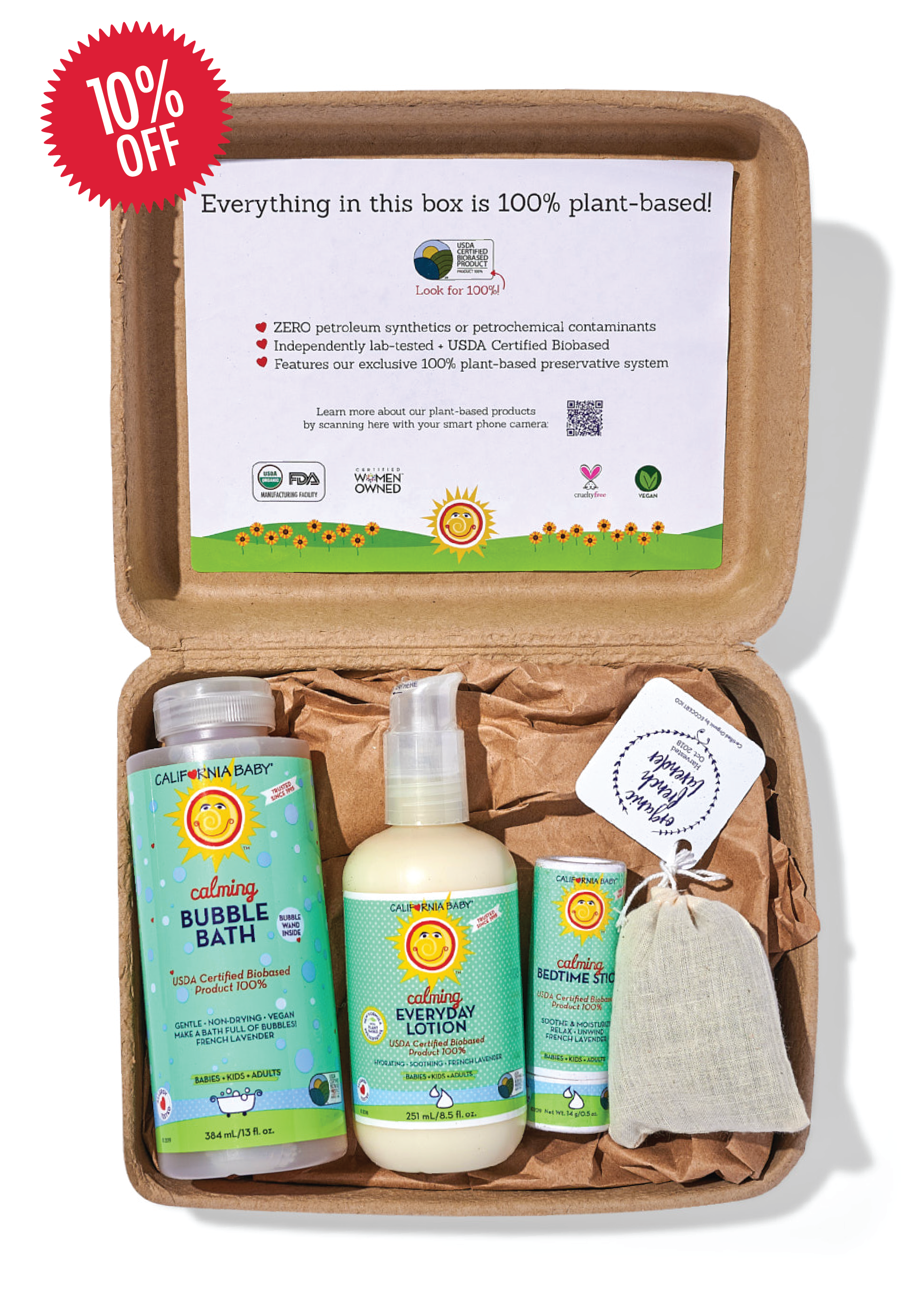Calming™ Nightly Bedtime Routine for Adults - Relaxing Sleep Aid with Lavender & Chamomile | Perfect for Stress Relief, Insomnia & Better Sleep Quality