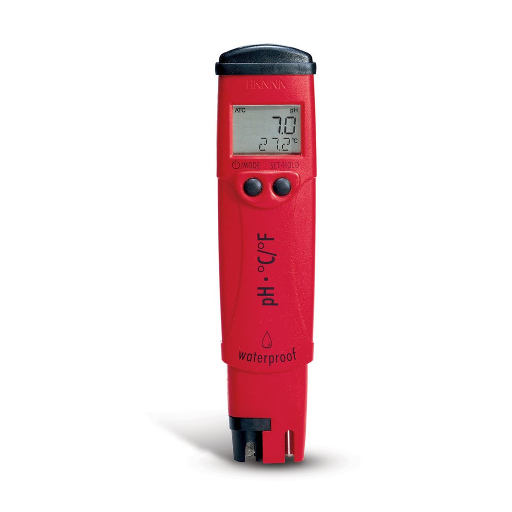 HANNA Instruments HI98127 pHep4 Waterproof pH and Temperature Tester Kit - Professional Water Quality Testing for Pools, Aquariums, Hydroponics & Laboratories