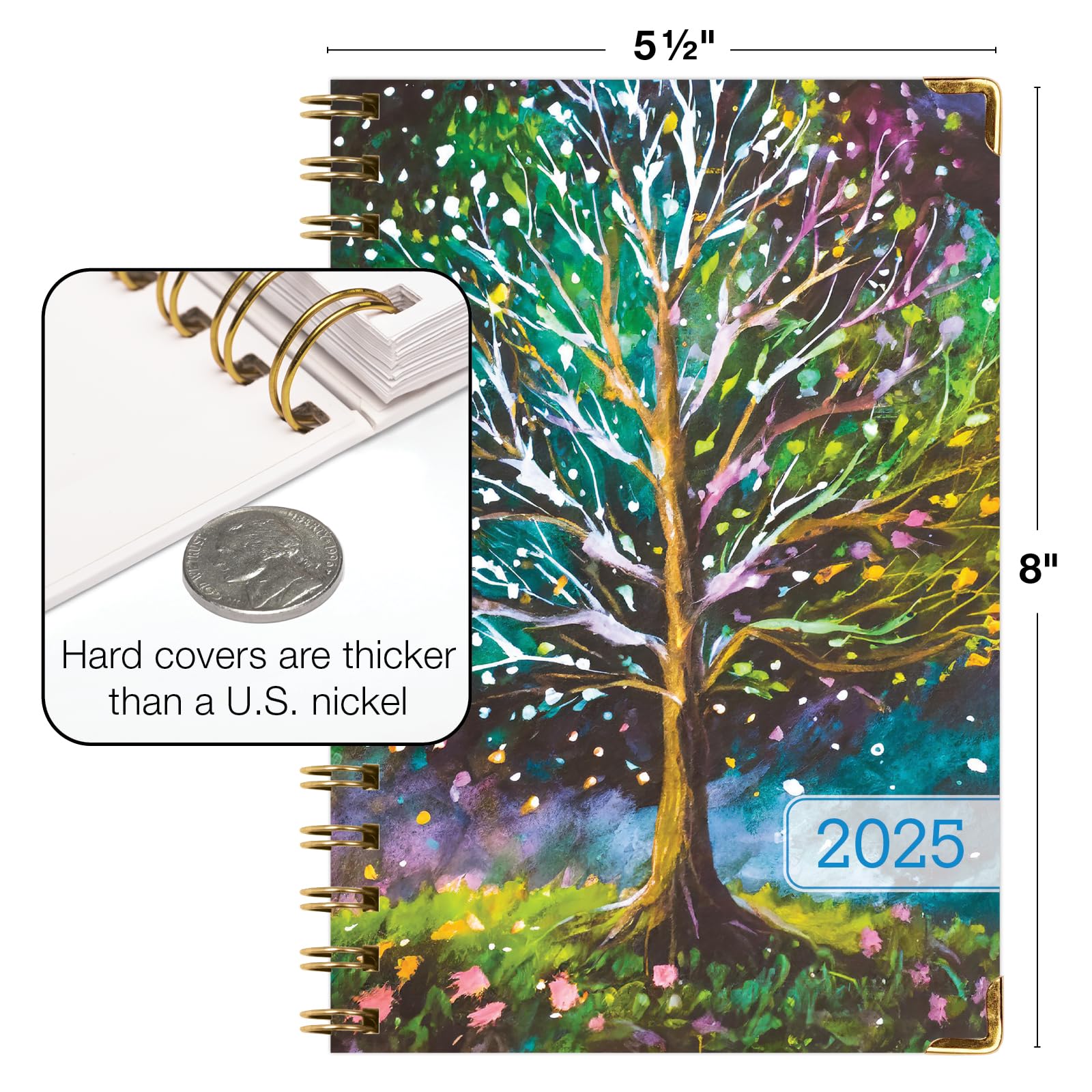 2025 Hardcover Planner 5.5