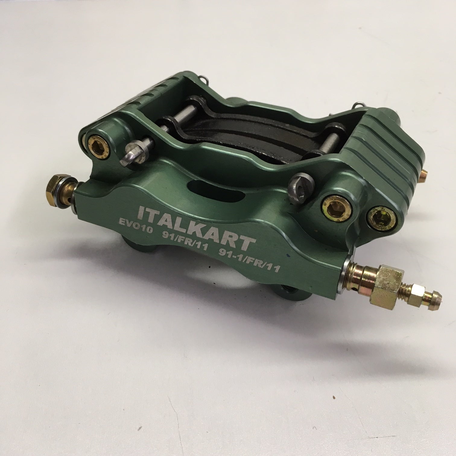 High-Performance Rear Brake Caliper for Mitsubishi Lancer EVO 10 - Green | Perfect for Racing & Street Performance Upgrades