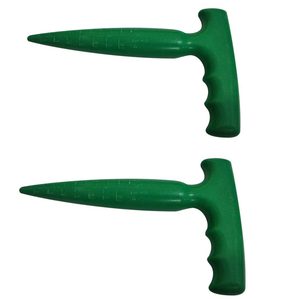 Earth Plant Sowing Gardening Tool - Nursery Planting Puncher for Seed Germination & Migration | Green Gardening Supplies for Patio, Lawn & Garden | Perfect for Indoor Seed Starters & Outdoor Plant Propagation