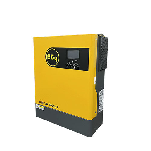 EG4 3kW Off Grid Solar Inverter | 3000W Pure Sine Wave Output | 5000W PV Input | 500VOC | 48V DC for Home Backup Power & RV Solar Systems | Ideal for Off-Grid Living & Emergency Power Supply