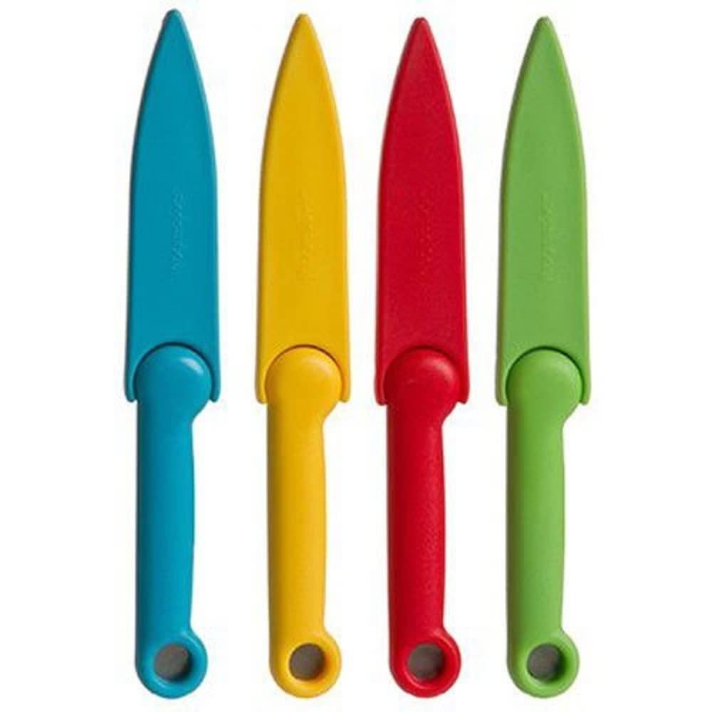 Premium Food Safety Paring Knives Set - Sharp Stainless Steel Kitchen Knives for Peeling, Slicing & Precision Cutting - Ideal for Fruits, Vegetables & Meal Prep