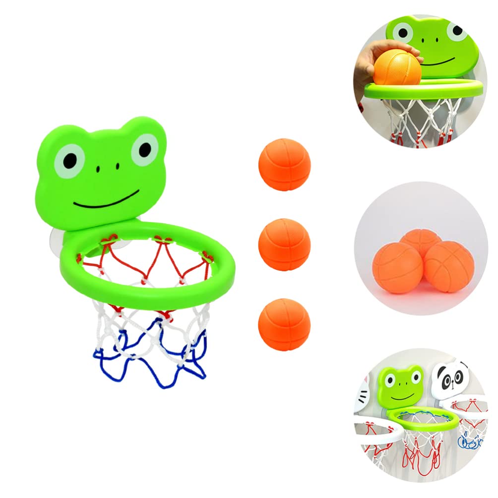 Cabilock Suction Cup Basketball Hoop Set - Kids Indoor Basketball Toy with Punch-Free Stand for Toddlers & Children - Perfect for Playrooms, Bedrooms, and Exercise Fun