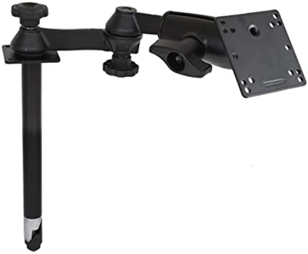 RAM MOUNTS RAM-VP-D-SW1-12-246 12英寸双D尺寸可调节摆臂支架，适用于车载、船舶、摩托车设备安装