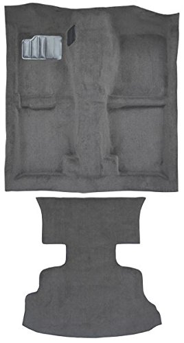 ACC Automotive Carpet for 1989-1994 Nissan 240SX | Complete Interior Carpet Kit with Seat Belt Retractors | 801-Black Plush Cut Pile | Perfect for Car Restoration & Customization Projects