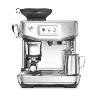 Breville Barista Touch Impress BES881BSS Espresso Machine - Automatic Milk Frother, Touch Screen Control for Perfect Coffee at Home, Office or Cafe