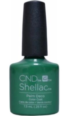 CND Shellac™ Palm Deco Color Coat - Long-Lasting Nail Polish for Gel Manicures | Perfect for Home & Salon Use, Special Occasions & Everyday Wear