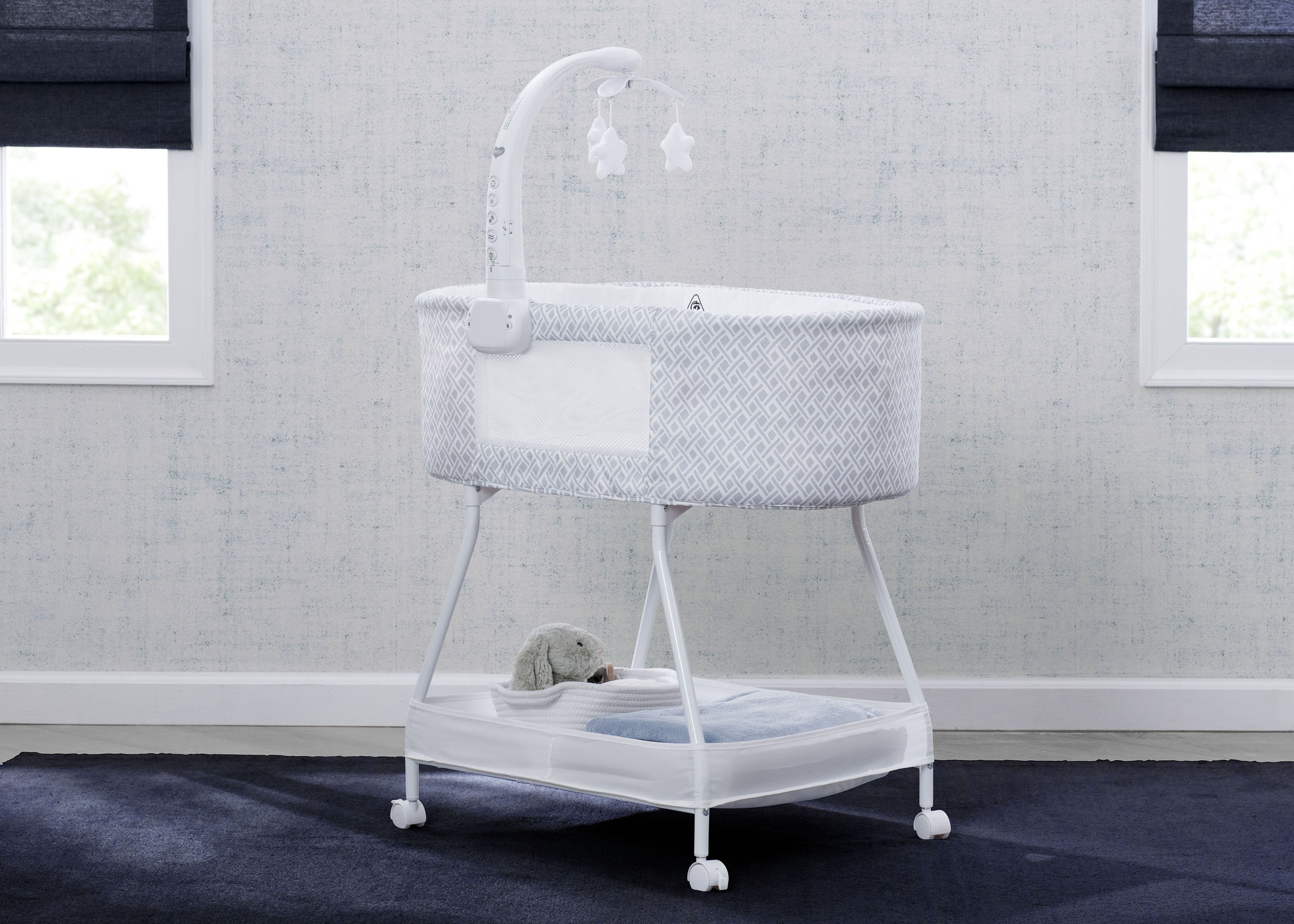 Sweet Slumber Bassinet - Portable Baby Crib for Newborns & Infants | Lightweight & Breathable Mesh Design | Perfect for Nursery, Travel & Co-Sleeping