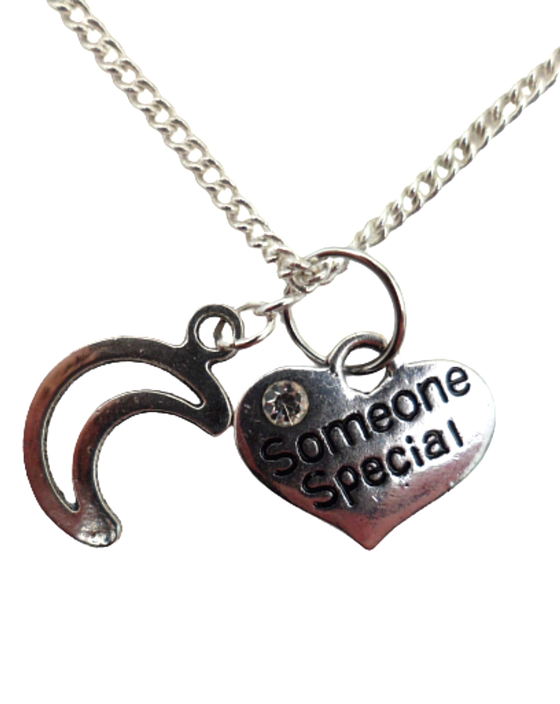 Silver Plated Heart Charm Necklace - Romantic Jewelry Gift for Someone Special | Perfect for Valentine's Day, Anniversary & Date Night