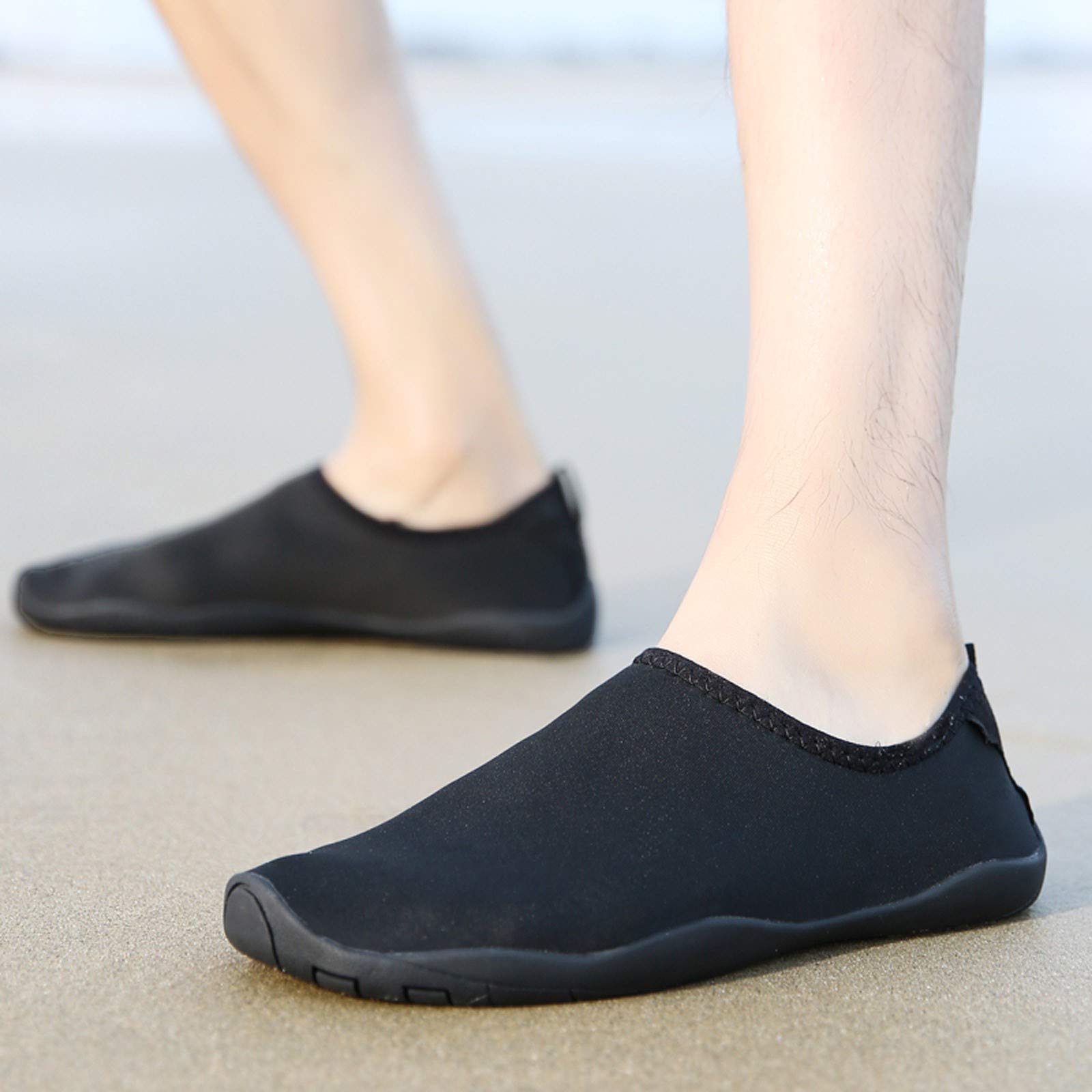 **Barefoot Quick-Dry Water Shoes for Women & Men - Lightweight Aqua Socks for Beach, Swim, Surf & Water Sports - Comfortable & Durable for Pool, Yoga, and Outdoor Activities**