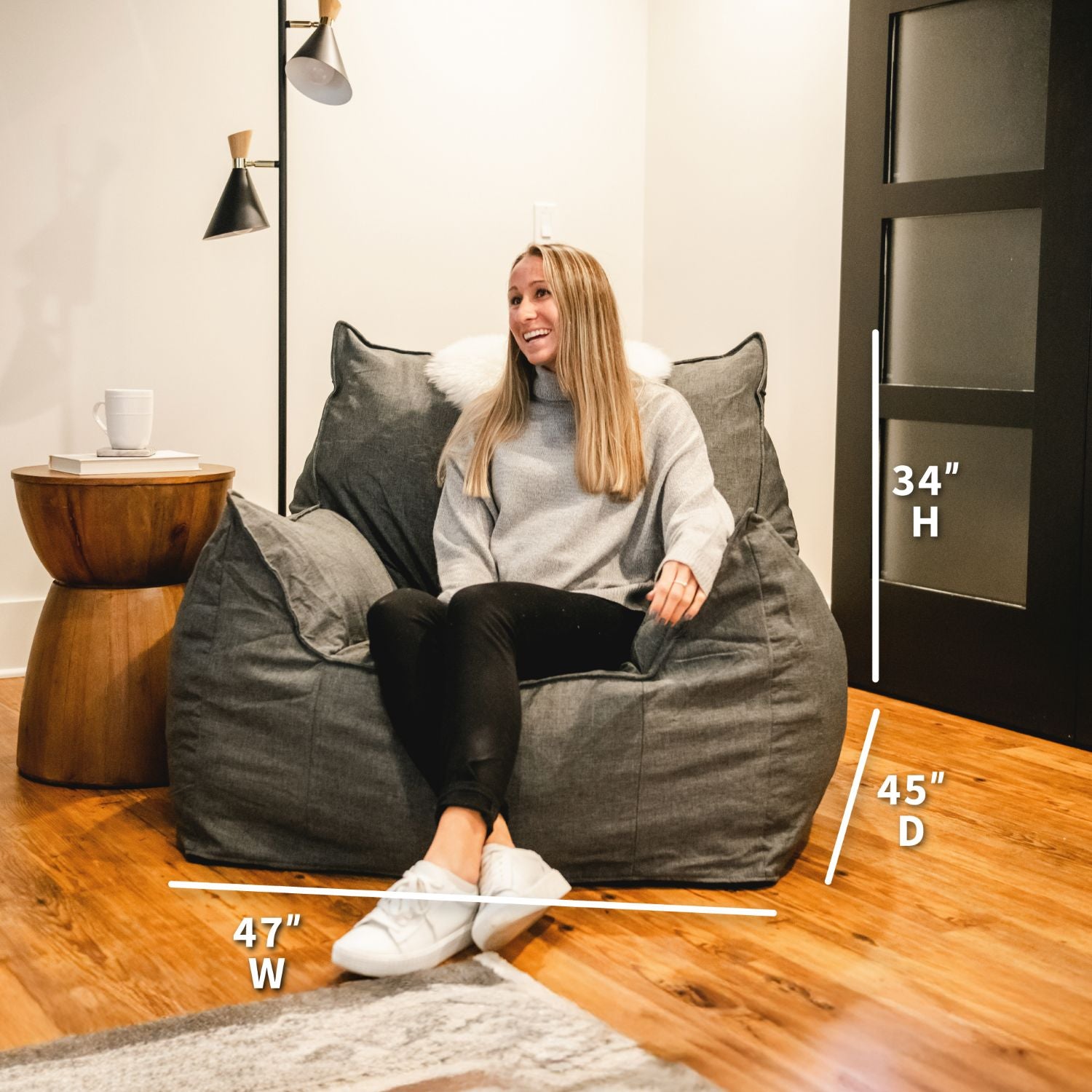Premium Imperial Lounger - Ultra Comfortable Reclining Chair for Living Room, Bedroom & Patio - Perfect for Relaxation, Reading & Napping