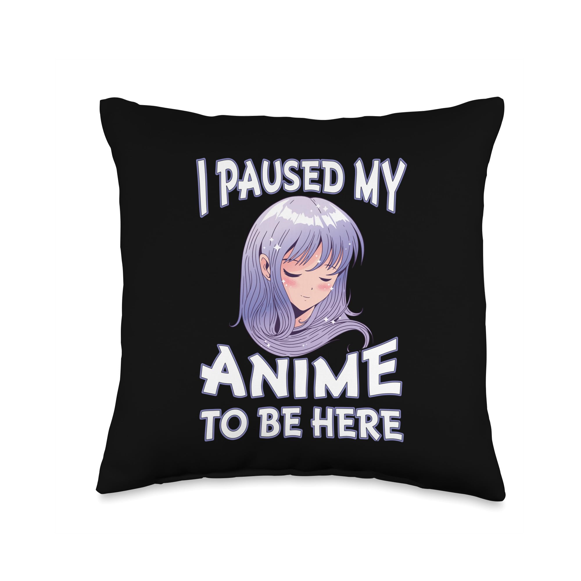 Anime Throw Pillow for Teen Girls - Cute Anime Merch Decor for Bedroom, Dorm, or Gaming Room - Perfect Gift for Anime Fans
