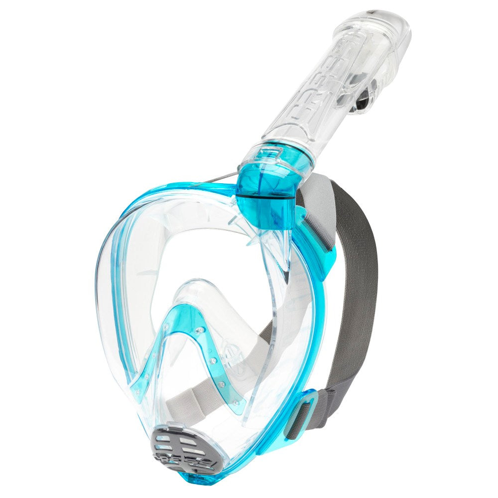 Cressi Baron Full Face Snorkeling Mask - Comfortable Anti-Fog Scuba Diving Gear for Adults - Perfect for Ocean Exploration, Snorkeling Trips & Underwater Photography