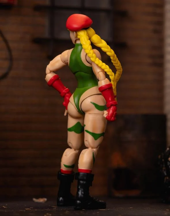 Jada Toys 1/12 Scale 6-Inch Street Fighter II Action Figures - Cammy, Dee Jay & Guile Collectible Figurines for Display, Gaming & Cosplay Inspiration