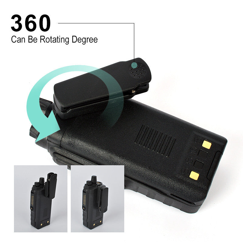 Baofeng BF 9700 UHF Two-Way Radio [2 Pack with Charging Cable] - 7W/5W/1W Adjustable Power, IP67 Waterproof & Noise Reduction for Outdoor Adventures, Hiking, Camping and Emergency Communication