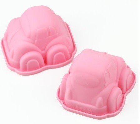 2PCS Car-Shaped Silicone Soap Molds for DIY Handmade Soap, Cake, Muffins - Baking Molds & Bakeware for Kids, Birthday Parties, and Creative Crafts