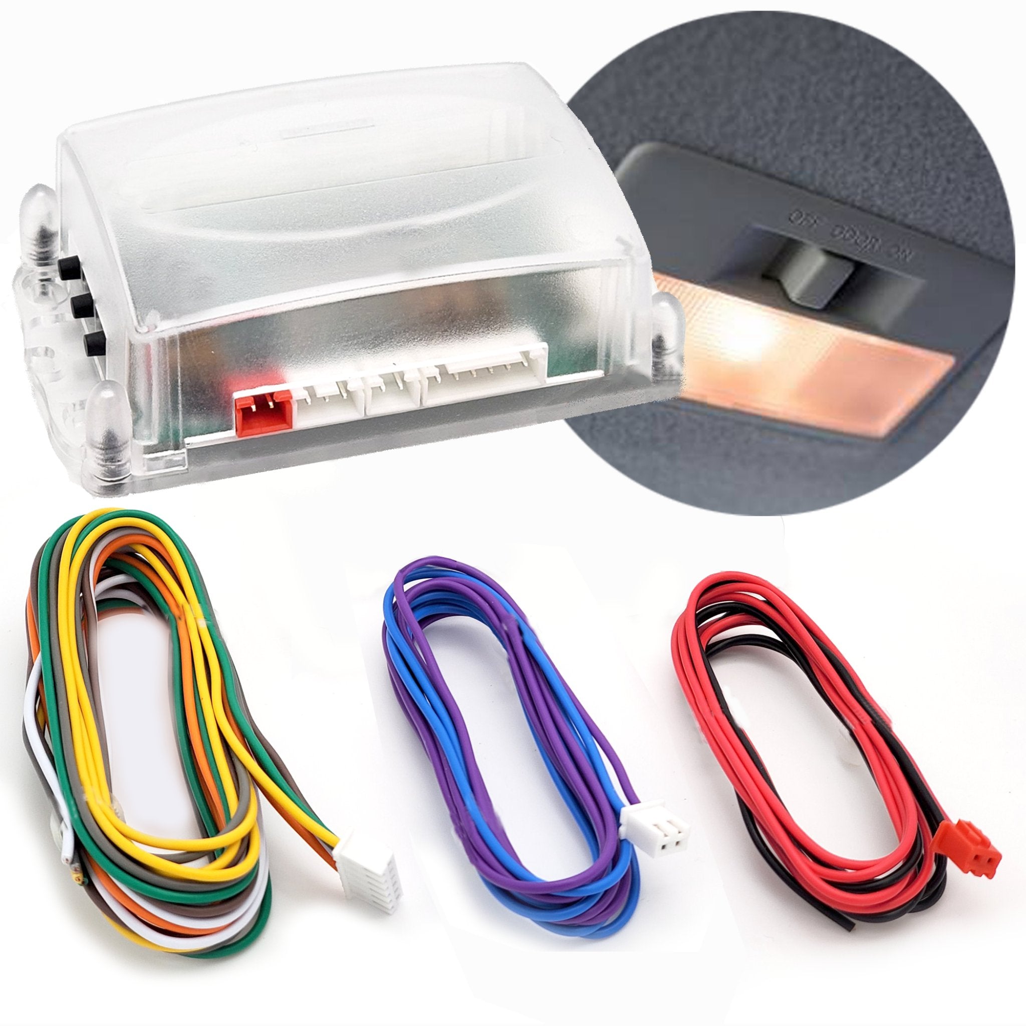 1901-1907 Oldsmobile Model F Dome Light Delay Timer Kit - 30 Second Auto Shutoff Controller Module for Classic Cars & Trucks - Perfect for Vintage Car Restoration & Night Driving