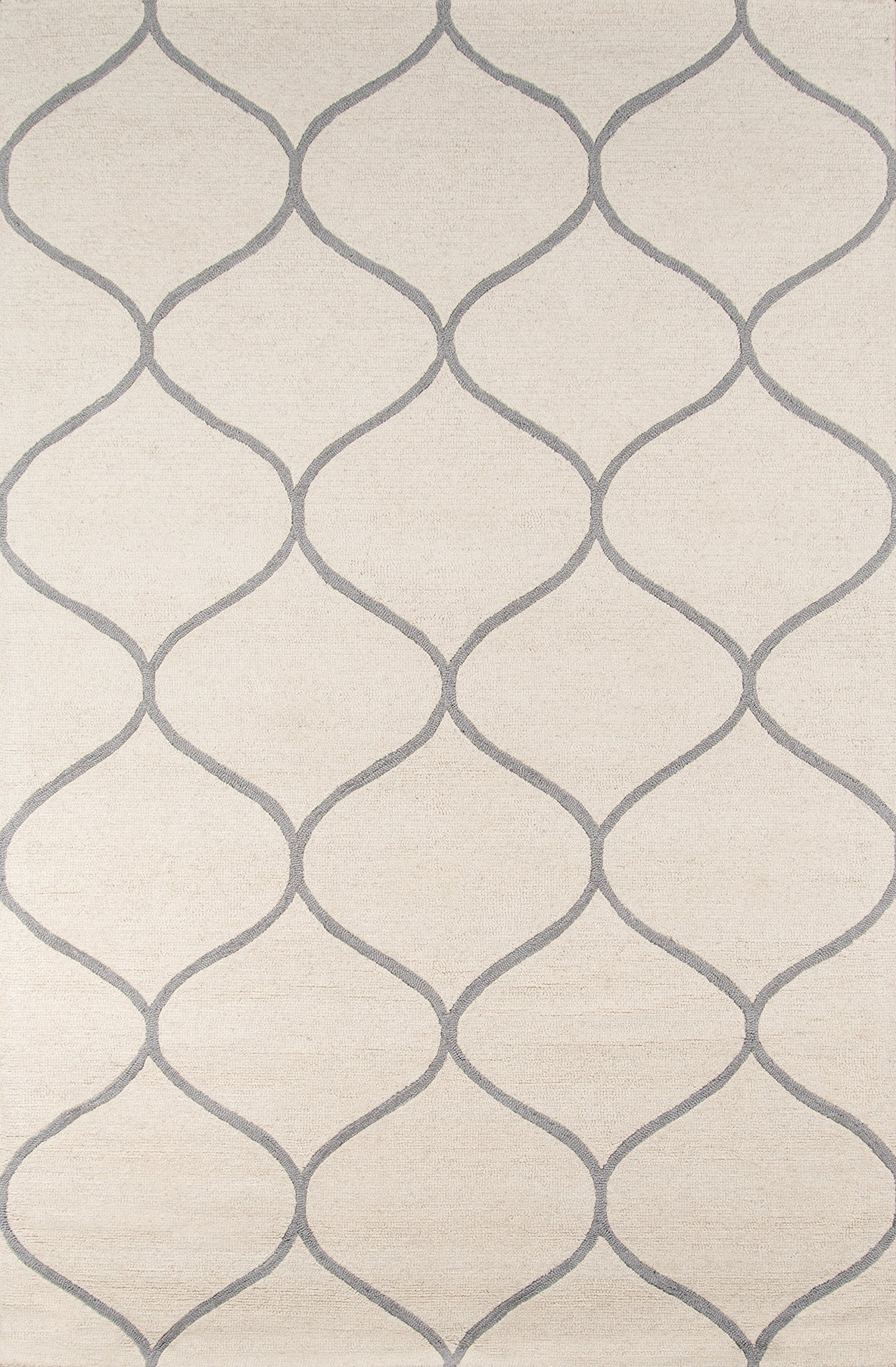 Momeni Newport Collection Ivory Area Rug 3'9