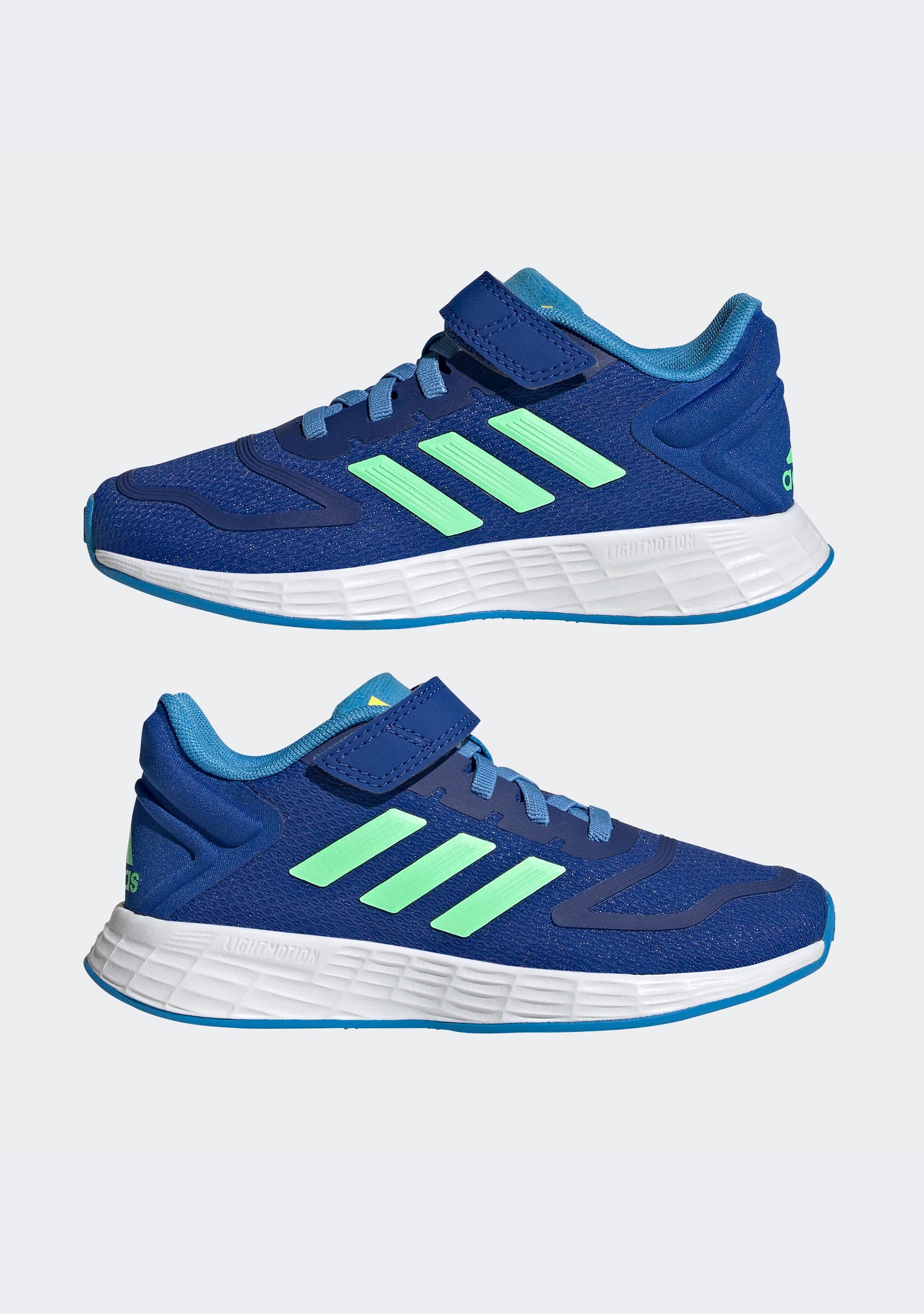 Adidas Kids' Duramo 10 EL K PS Running Shoes - Lightweight Athletic Sneakers for Boys & Girls - Perfect for School, Sports & Daily Play