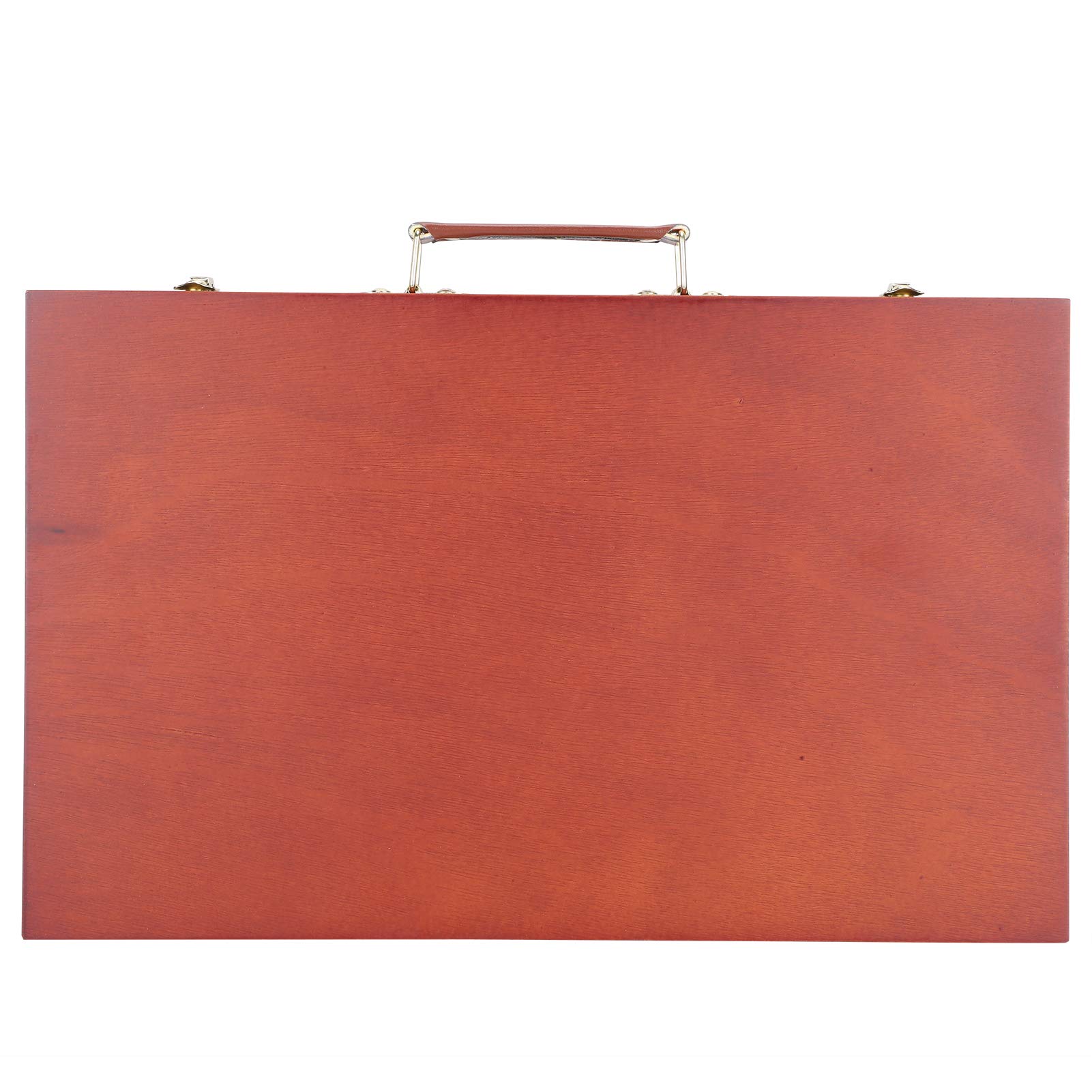 Durable Wooden Paint Storage Box for Brushes & Pigments - Perfect for Artists, Crafters & Outdoor Use