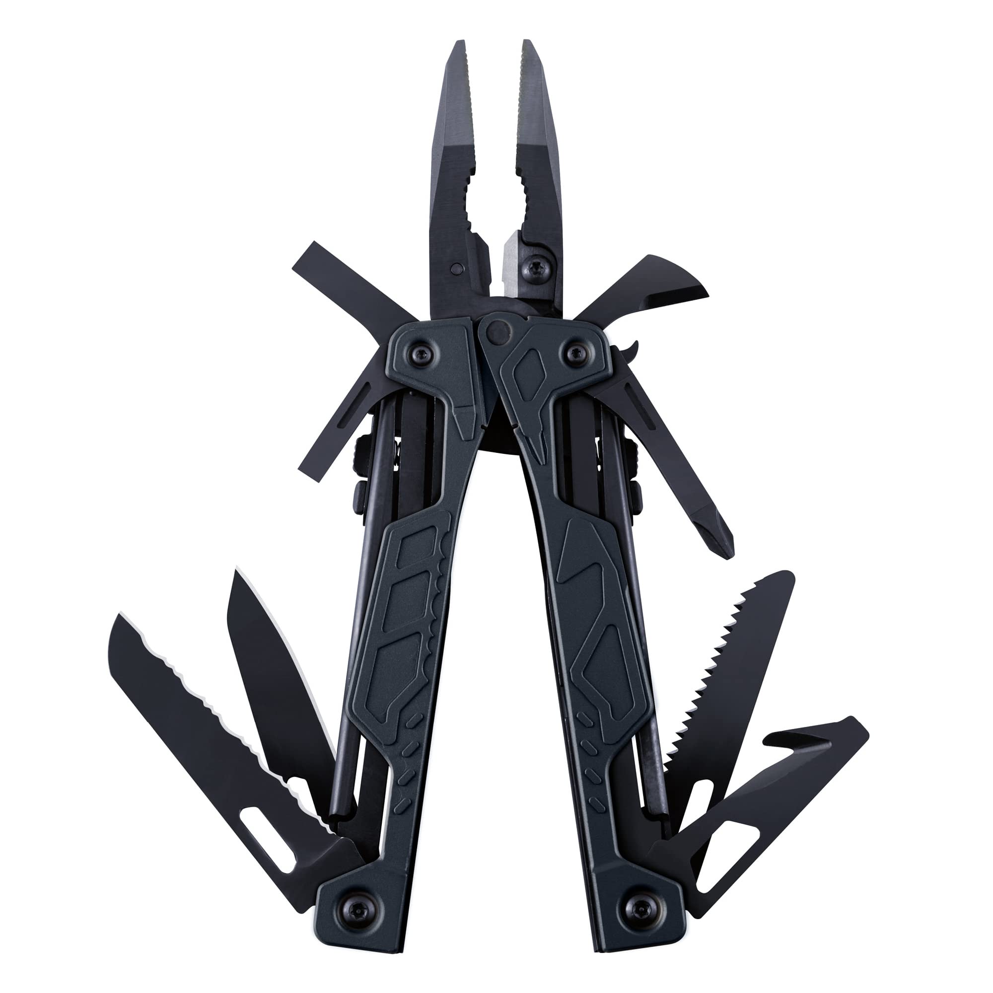 LEATHERMAN OHT One-Handed Multitool with Spring-Loaded Pliers & Strap Cutter - Black MOLLE Sheath Included | Tactical EDC, Outdoor Survival, Camping & Emergency Tool for Military, Hiking & Everyday Carry