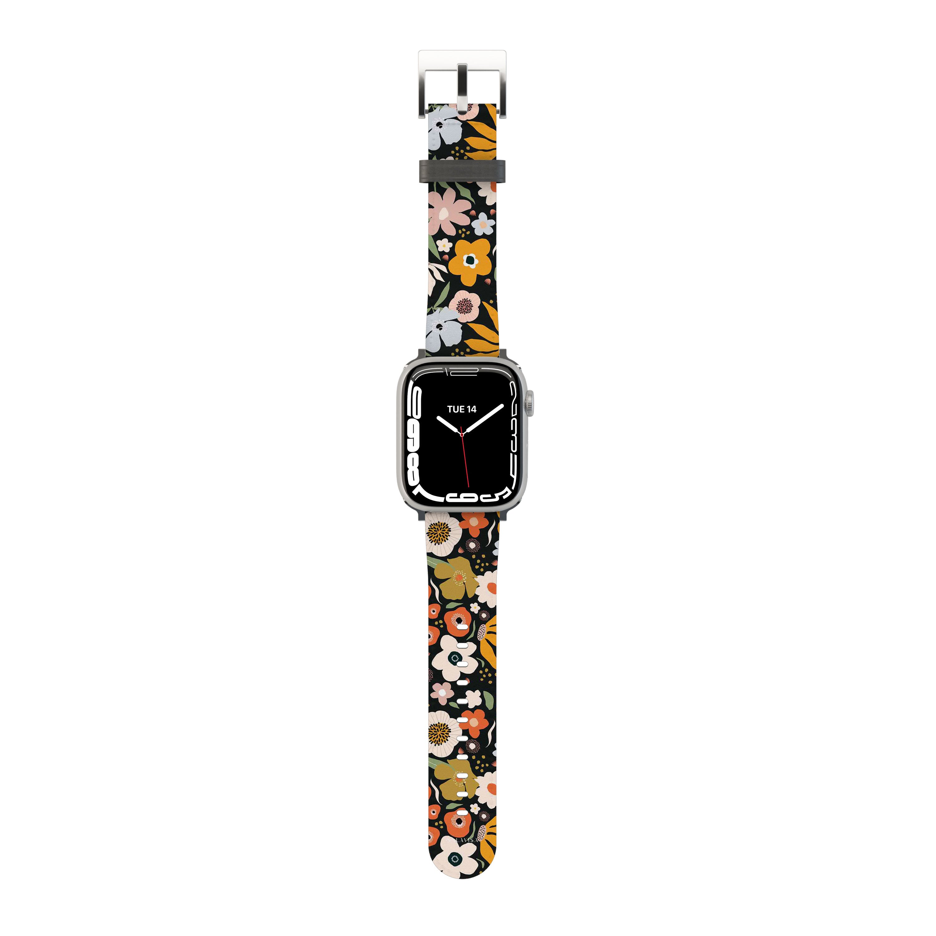 Colorful Apple Watch Bands - Soft Silicone Replacement Strap for Apple Watch Series 9/8/7/6/SE/5/4/3/2/1 - Perfect for Workouts, Running, Swimming & Everyday Wear