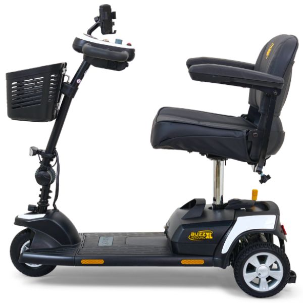 Golden Technologies Buzzaround XL 3-Wheel Mobility Scooter - Lightweight & Portable Electric Scooter for Adults & Seniors - Ideal for Shopping, Travel & Outdoor Activities