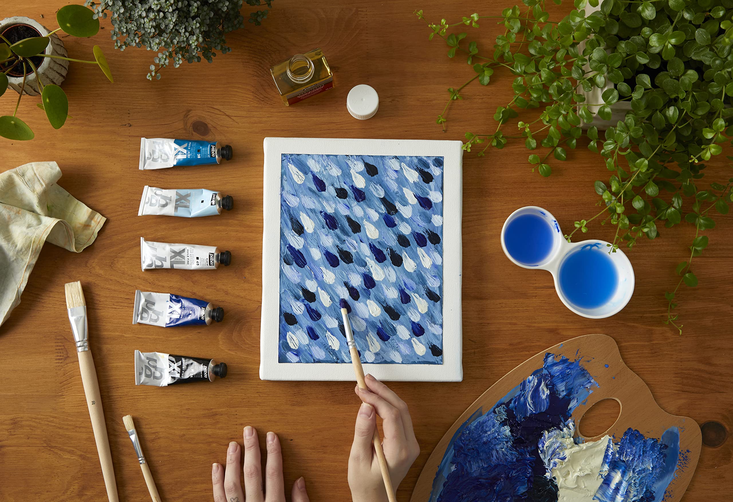 Pebeo High-Quality Oil Paint Set for Artists - Perfect for Canvas Painting, Portraits & Fine Art Creations